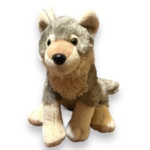 Wild Republic Cuddlekins Timber Wolf Stuffed Plush 12"